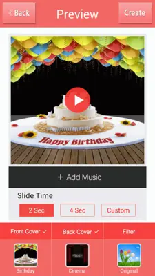 Video Maker android App screenshot 2